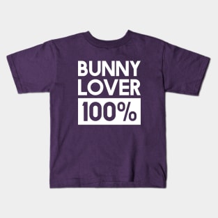 Bunny Lover 100% Kids T-Shirt